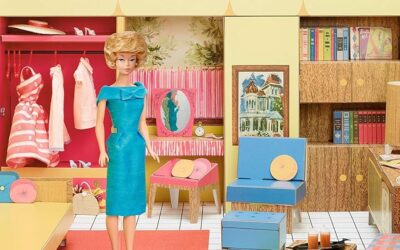 La casa mid-century de Barbie