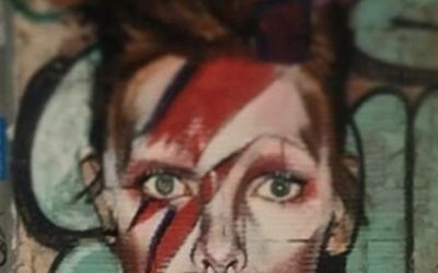 El grafiti indultado de David Bowie