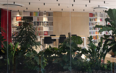 La biblioteca del futuro está en el Colegio de Arquitectos