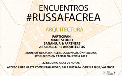 RussafaCrea concluye con un encuentro sobre arquitectura